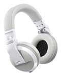 Pioneer HDJX5BTW Bluetooth Wireless DJ Headphones in White Front View